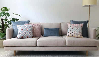 How To Style A Sofa With Throws?