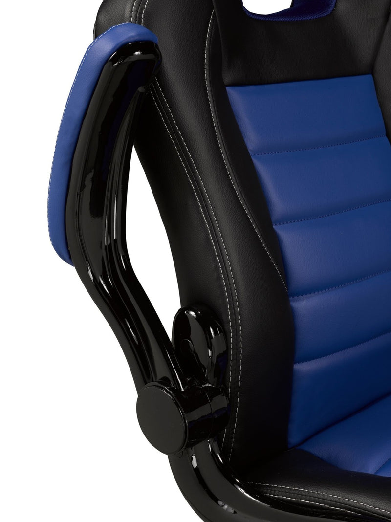 Brassex-Gaming-Chair-Black-Blue-3808-9