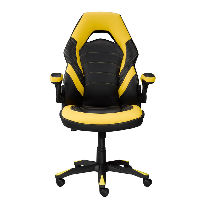 Brassex-Gaming-Chair-Black-Yellow-2857-Yl-11
