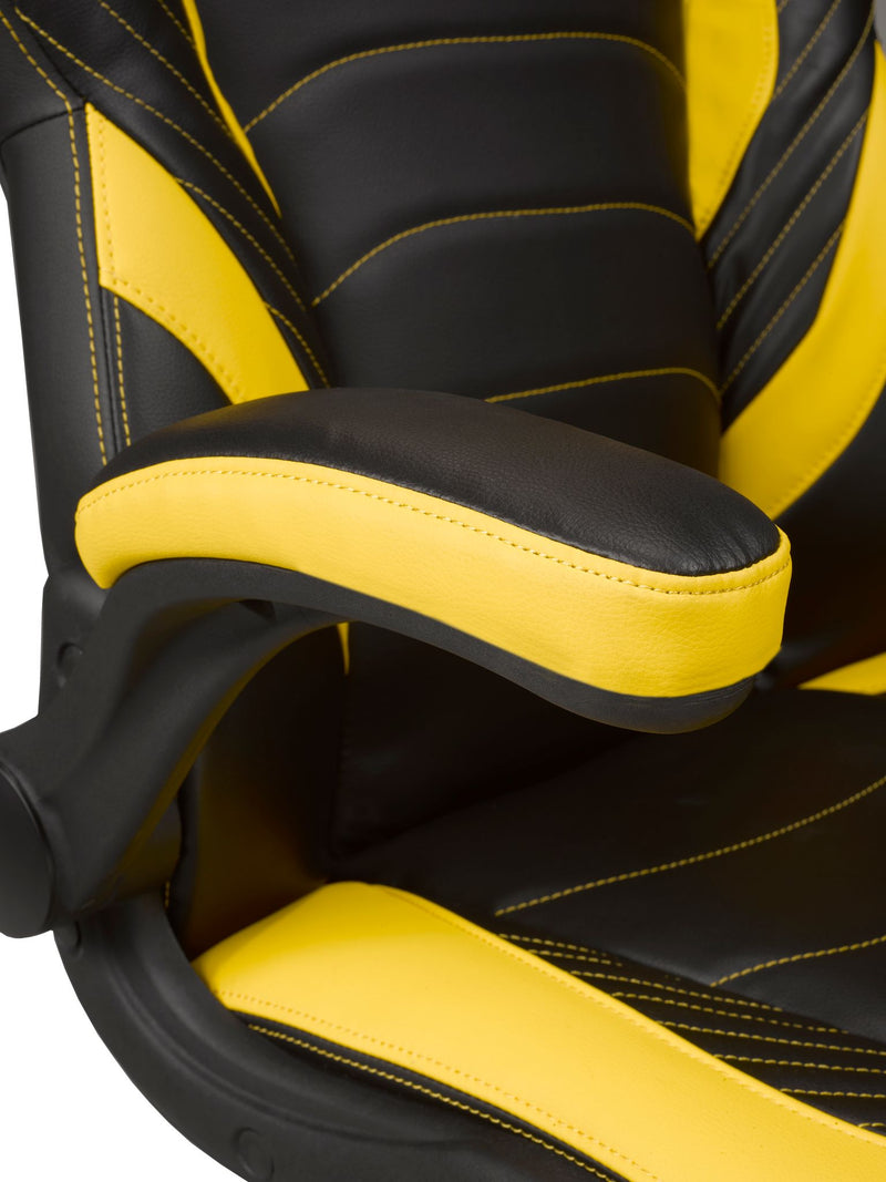 Brassex-Gaming-Chair-Black-Yellow-2857-Yl-9
