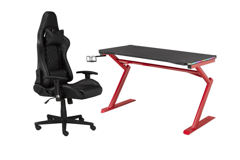 Brassex-Gaming-Desk-Chair-Set-Black-Red-12351-12