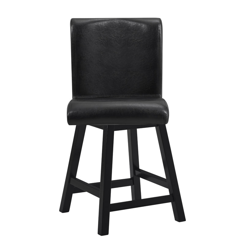 Affordable furniture in Canada - 5708-24DB3A Swivel Counter Height Chair-9
