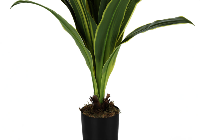 47" Tall Dracaena Tree: Faux Indoor Plant, Real Touch, Perfect Decorative Greenery