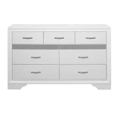 Luster White Dresser - MA-1505W-5