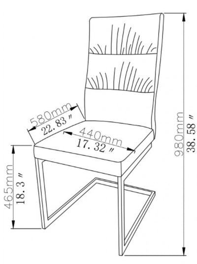 Brassex-Dining-Chair-Set-Of-2-Black-C-1175Blk-Sil-3