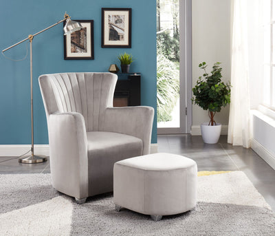 Brassex-Chair-Ottoman-Grey-0711-Gr-2