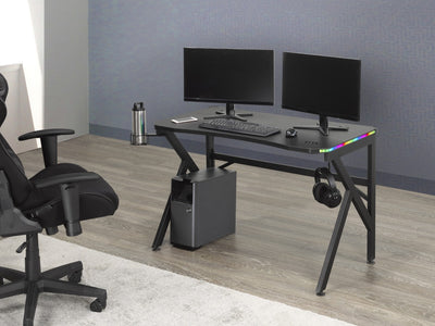 Brassex-Gaming-Desk-Chair-Set-Green-Black-12336-13