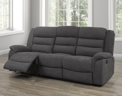 Brassex-Recliner-Sofa-With-Drop-Down-Tray-Grey-Hs-6899A-2