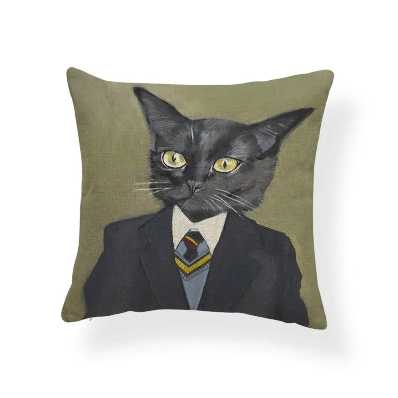 Housses de coussin de la série Cat