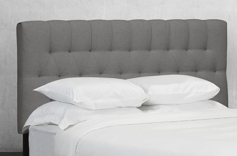 Elegant Headboard with Thick Tufting