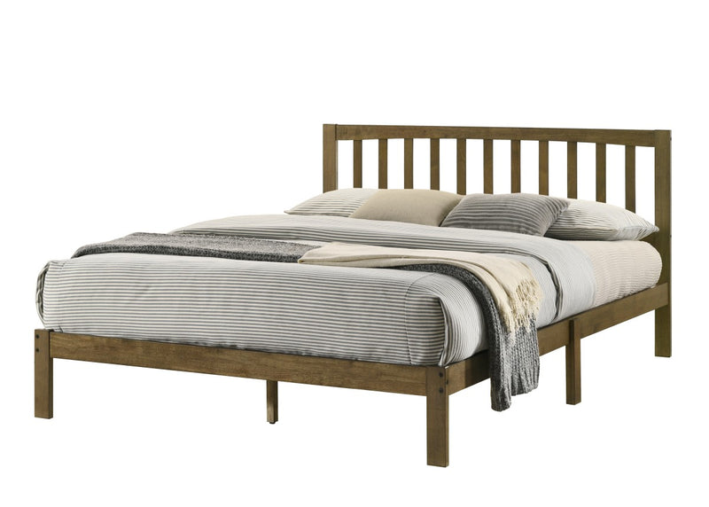 Brassex-Queen-Platform-Bed-Antique-Walnut-7915-1
