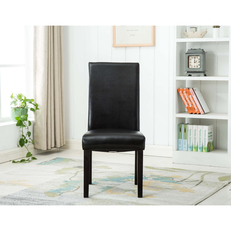 Black Parson Dining Chair 