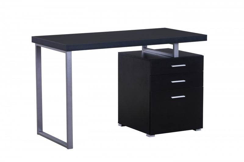 Brassex-Office-Desk-Chair-Set-Black-12367-13