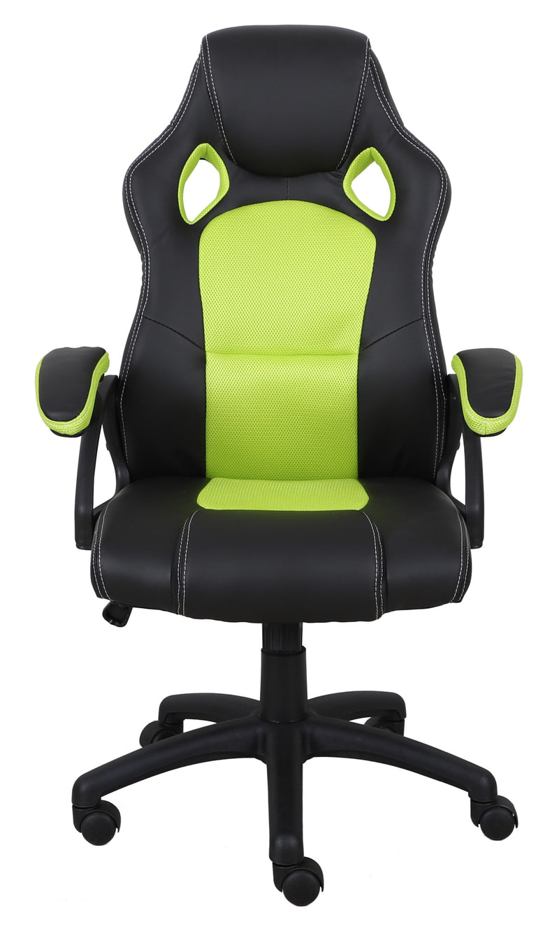 Brassex-Gaming-Desk-Chair-Set-Green-Black-12363-10