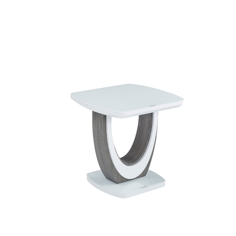 5922-04ET-End-Table-White-Glass-&-U-Shaped-Pedestal-Base-11