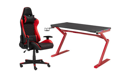 Brassex-Gaming-Desk-Chair-Set-Red-Black-12345-12
