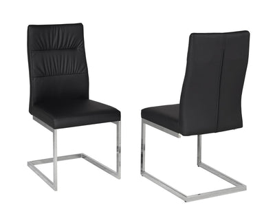 Brassex-Dining-Chair-Set-Of-2-Black-C-1175Blk-Sil-1