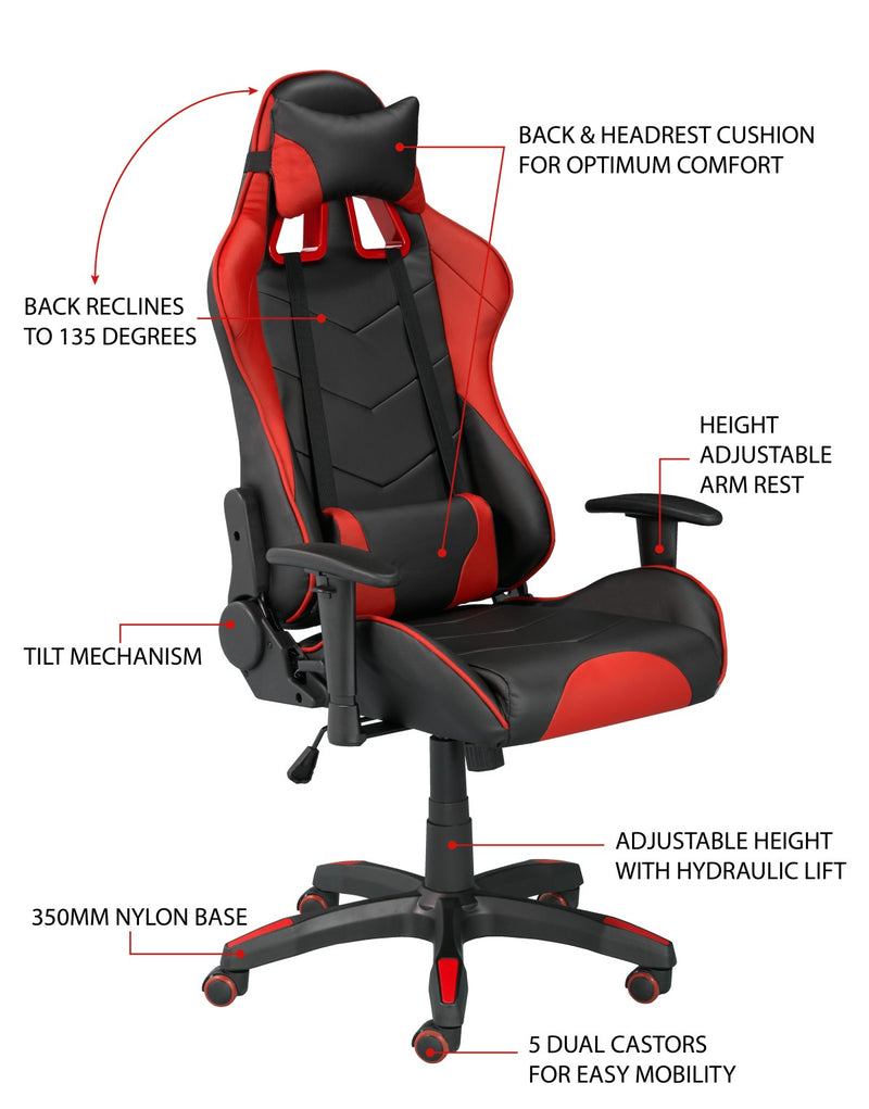 Brassex-Gaming-Desk-Chair-Set-Red-Black-12333-13