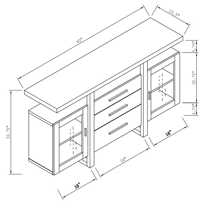 Brassex-Buffet-Server-Grey-18021-3