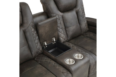 Power Reclining Sofa Set with Cup Holders, Storage Arms & Power Headrests