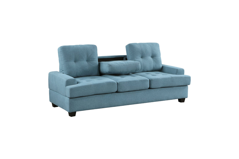 Dunstan Blue Sofa
