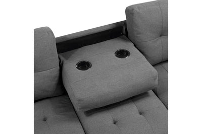 Dunstan Dark Grey Sofa