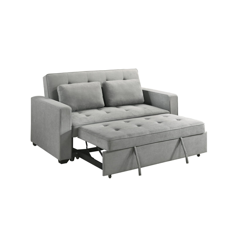 99025LGY-3CL-Sofa-Bed-with-2-Pillows-11