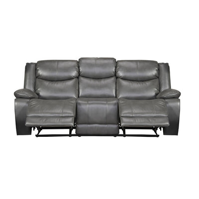 Affordable furniture in Canada: 99922GRY-3 Reclining Sofa-8