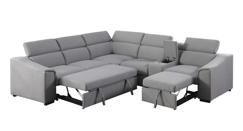 Brassex-Lhf-Sectional-Sofa-Bed-Grey-75651-1