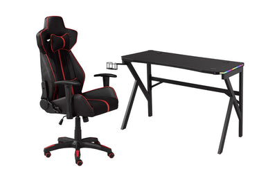 Brassex-Gaming-Desk-Chair-Set-Red-Black-12343-12