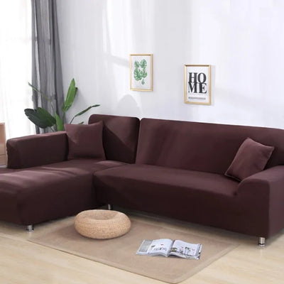 Solid Corner Sofa Covers