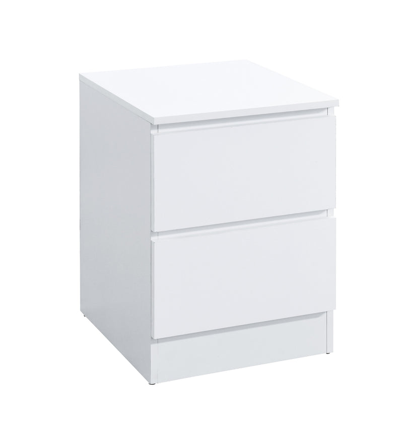 DuoDraw Night Stand - White