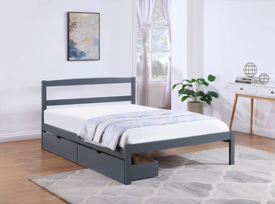 KidScape All-in-One Platform Bed - Grey