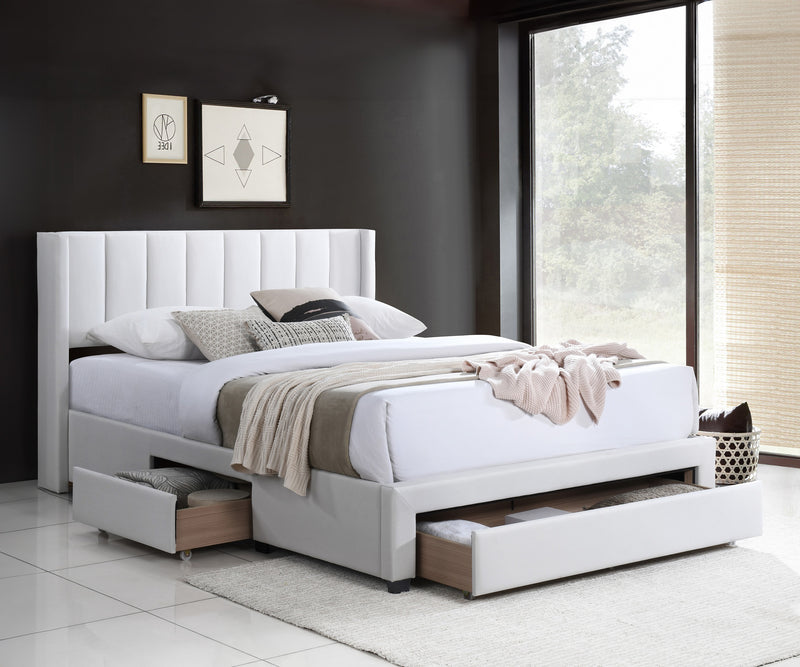Lit de repos simple (jumeau) - Gris 