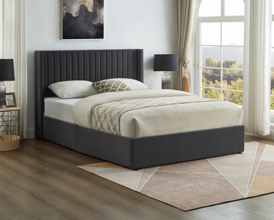 Lit de repos simple (jumeau) - Gris 