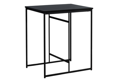 Contemporary Black Laminate Counter Height Dining Table - 32" Rectangular