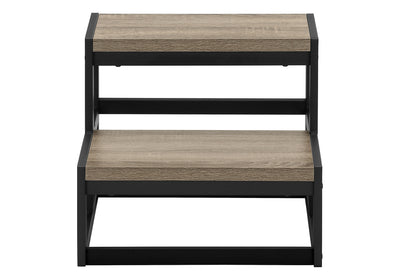 Contemporary Black Metal Ladder Step Stool for Bedroom and Kitchen