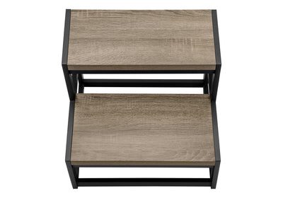 Contemporary Black Metal Ladder Step Stool for Bedroom and Kitchen