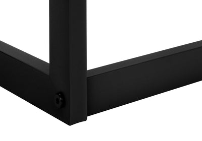Contemporary Black Metal Ladder Step Stool for Bedroom and Kitchen