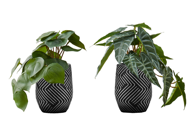 Lot de 2 plantes artificielles d&