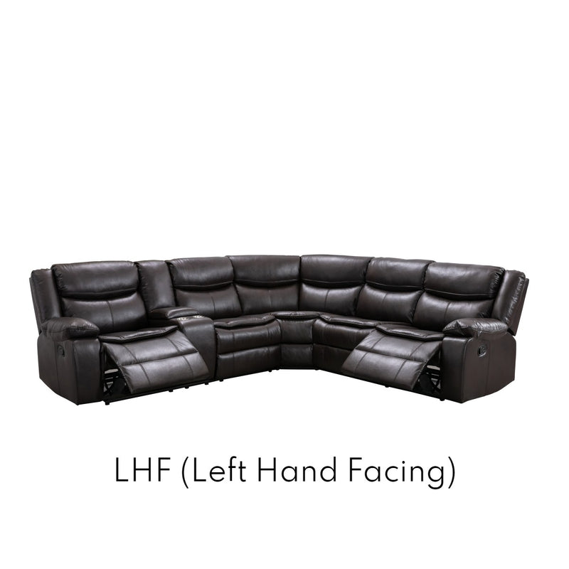 ModuLuxe Reclining Sectional with Console