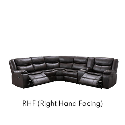 ModuLuxe Reclining Sectional with Console