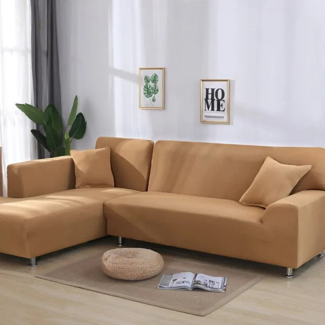 Solid Corner Sofa Covers