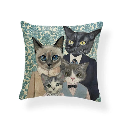 Housses de coussin de la série Cat