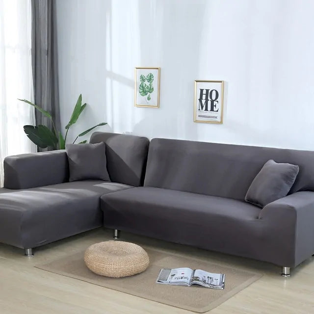 Solid Corner Sofa Covers