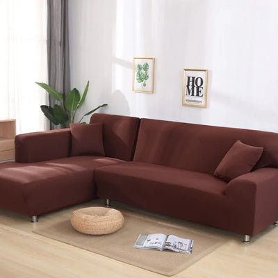 Solid Corner Sofa Covers