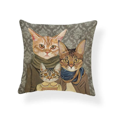 Housses de coussin de la série Cat