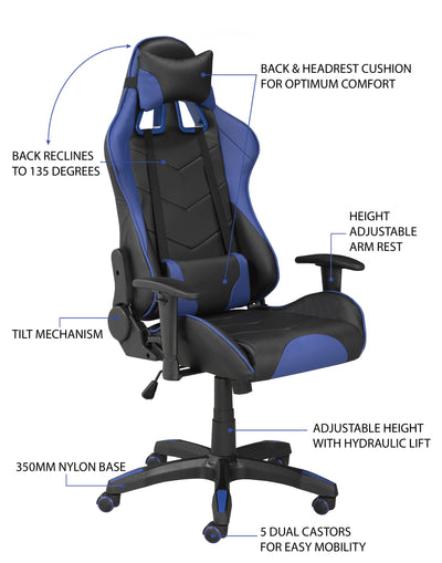 Brassex-Gaming-Chair-Blue-5100-Bl-9