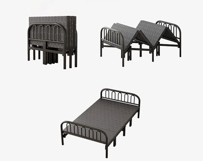 Single (Twin) Black Metal Folding Bed