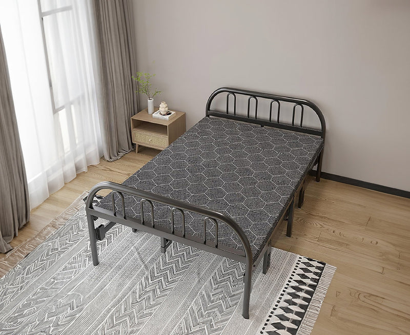 Single (Twin) Black Metal Folding Bed
